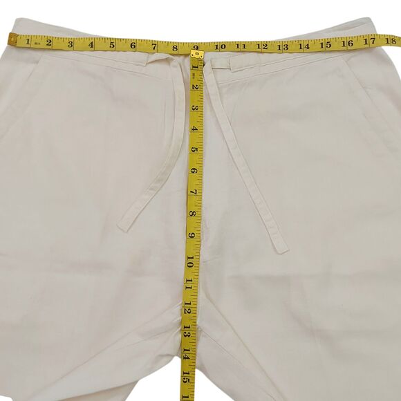 Cubavera Pants Mens Large Beige Linen Blend Straight Leg Travel Beach Casual - Picture 10 of 11